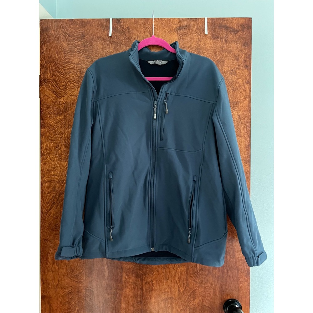 Gander Mountain Guide Series Softshell Jacket Women M Teal Excellent Fleece